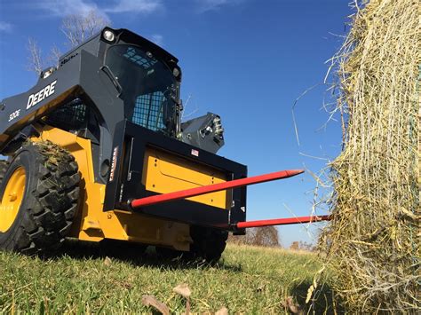 skid steer bale spear